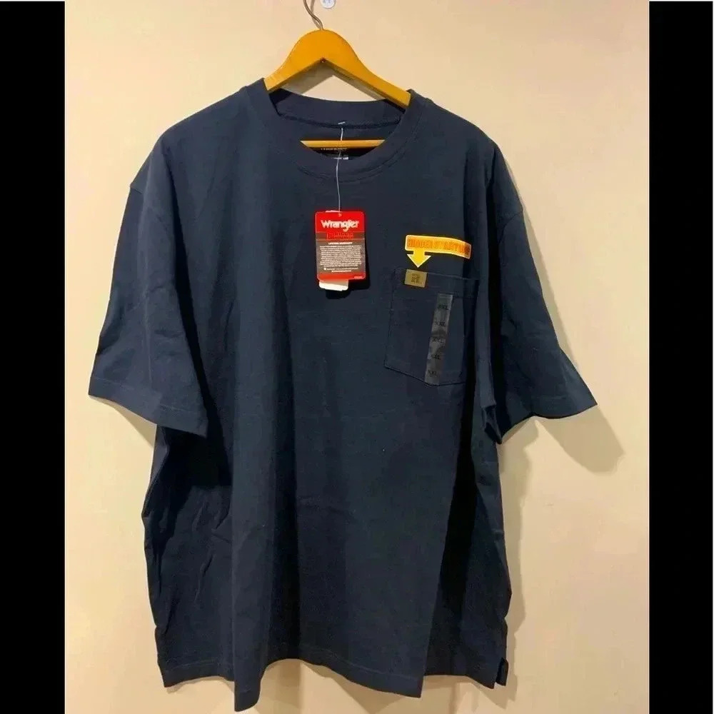 Wrangler  Riggs Workwear T-Shirt - Navy Blue